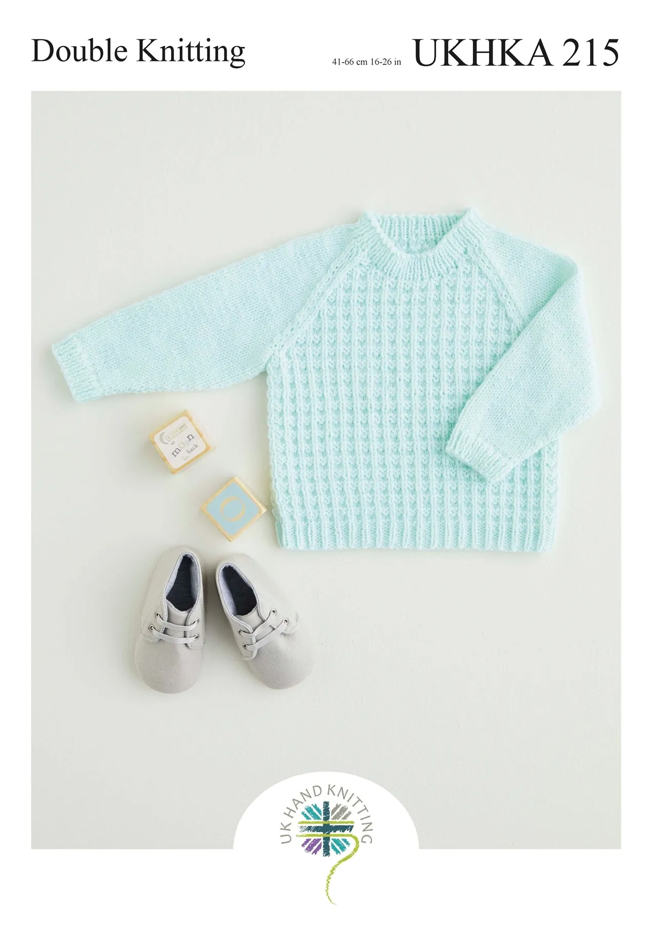 Double Knitting Patterned Woolen Baby Jumper Yarn Crocheting Crafts 41-66 cm