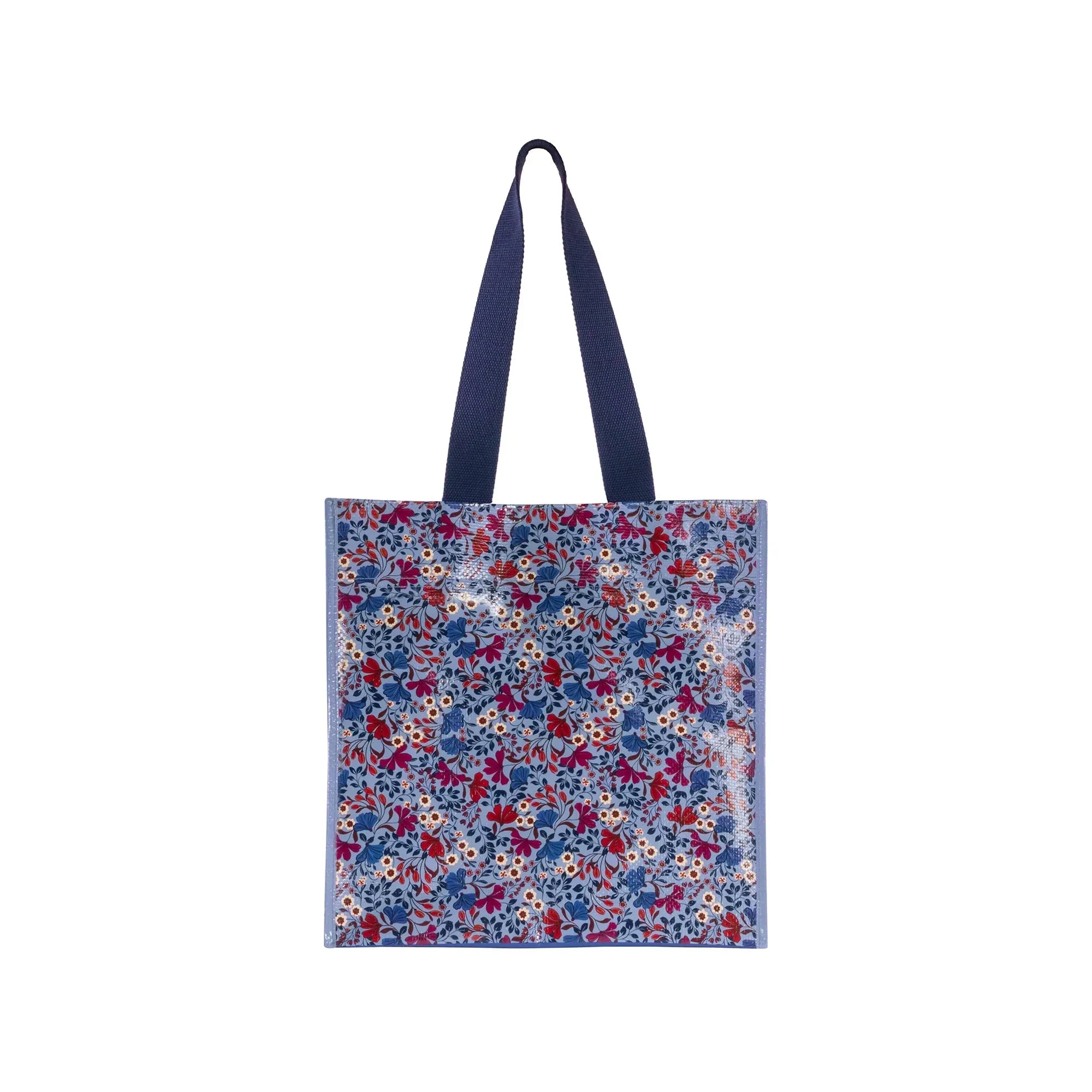 (Draper James) Market Tote-Coneflower Forever Blue