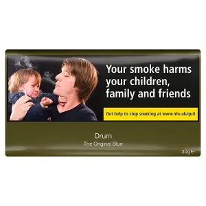 Drum Original Blue 30gm Tobacco