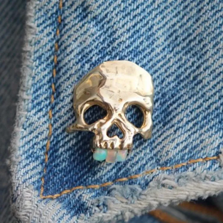 Dust to Dust Opal Teeth Pin