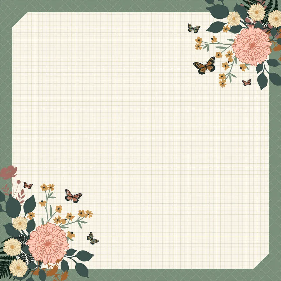 Echo Park - Family - 12x12 Single Sheet - Sweet Memories