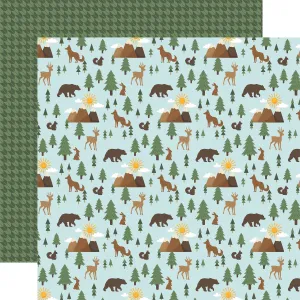Echo Park - Into The Wild - 12x12 Single Sheet / Into The Woods