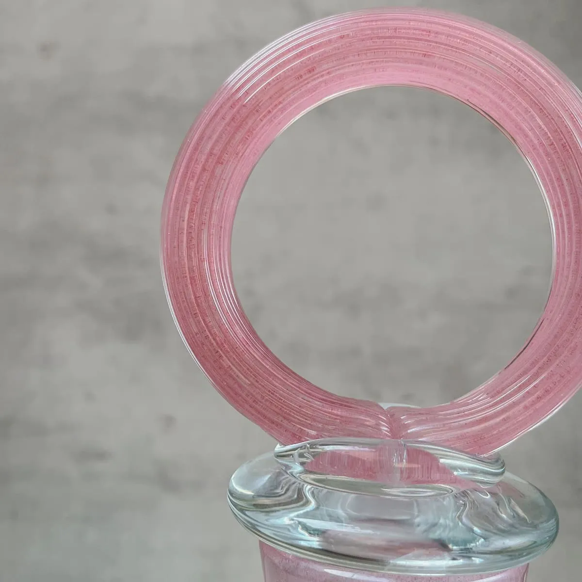 Edit House & Home-Home Artisan Zayden Pink Opulent Glass Vase