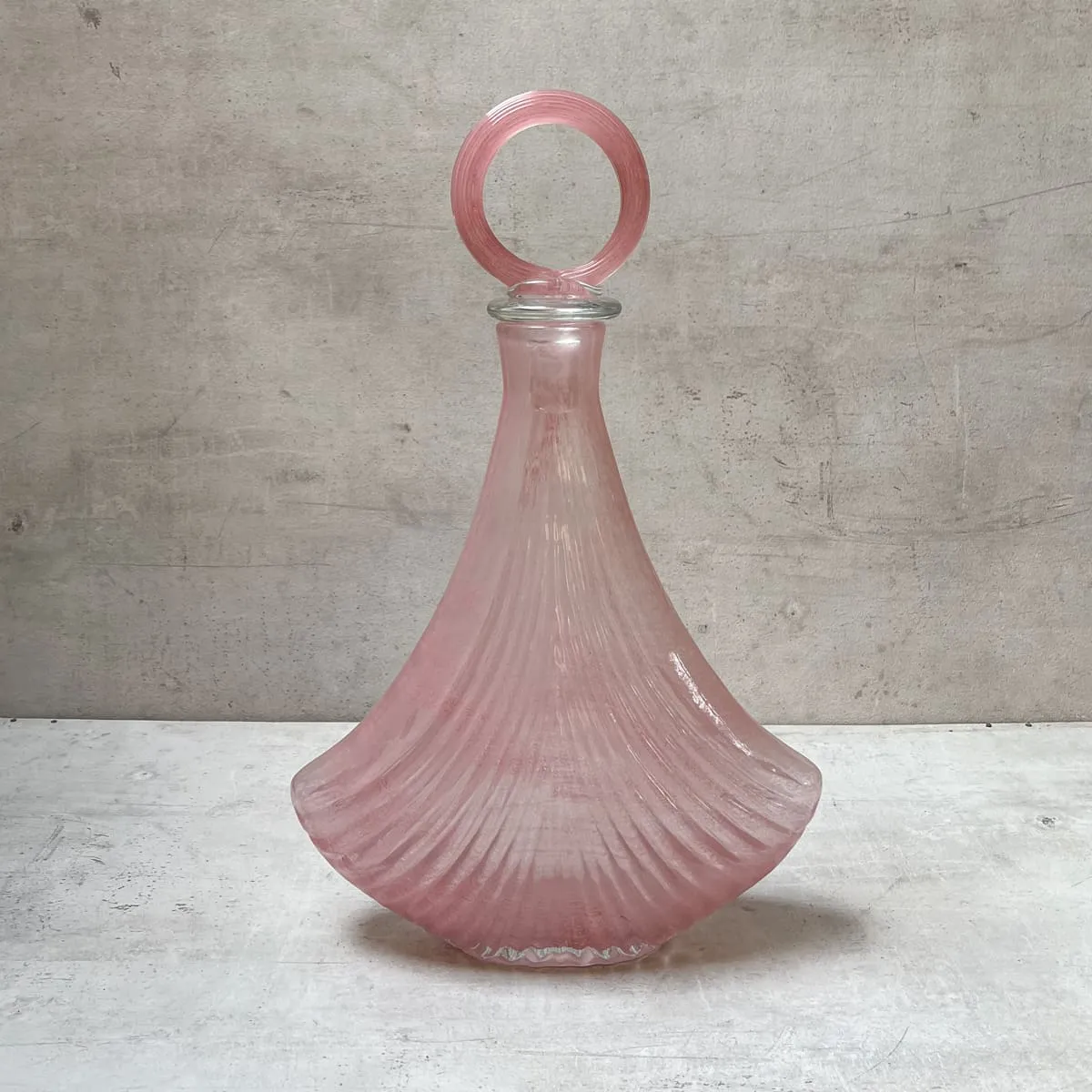 Edit House & Home-Home Artisan Zayden Pink Opulent Glass Vase