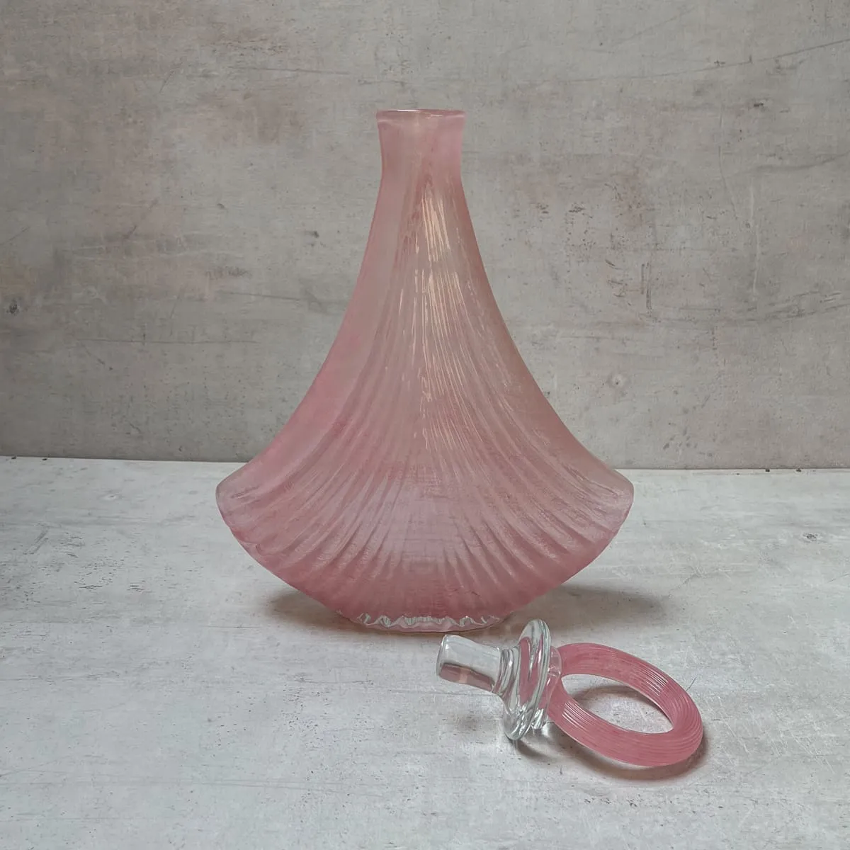 Edit House & Home-Home Artisan Zayden Pink Opulent Glass Vase