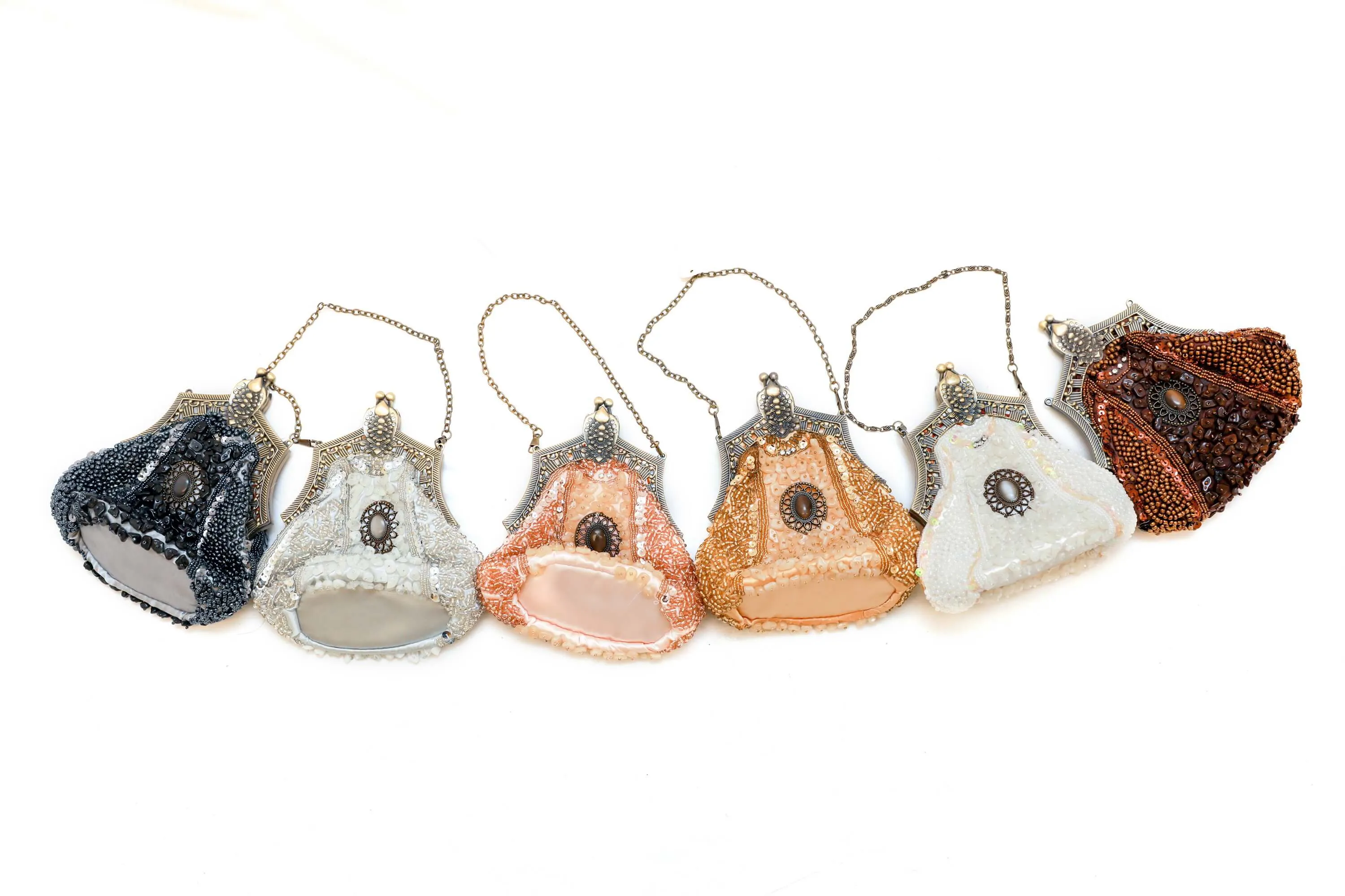 Elegantly Sequenced Shimmering Purses