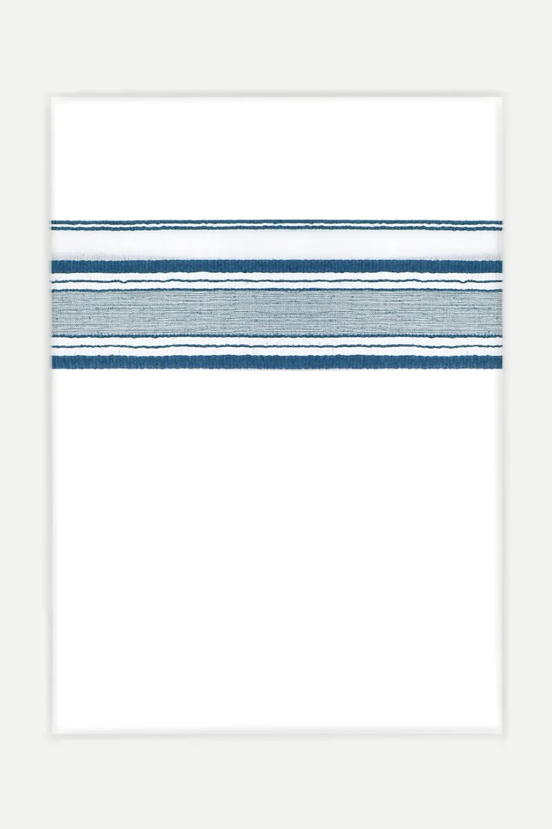 Elite Aabish - Mild Blue Smooth Cotton Double Layered Dhoti With Fancy Borders | Uathayam
