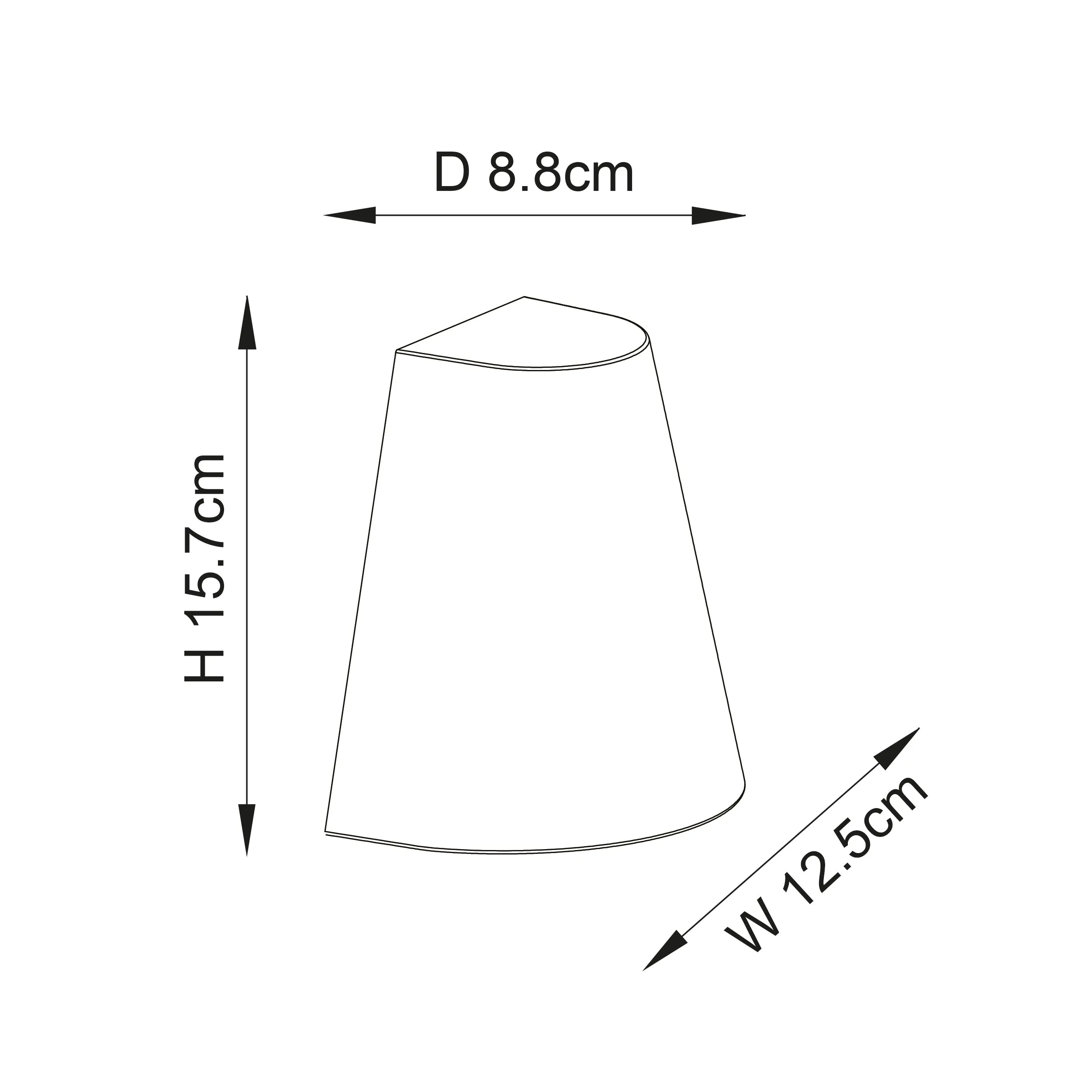 Endon 96904 Helm 1lt Wall Textured black & clear glass 2W LED (SMD 3528) Warm White