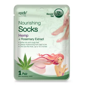 epielle Hemp and Rosemary Nourishing Socks