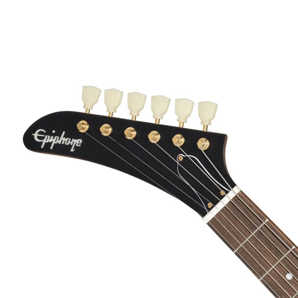 Epiphone - 1958 Korina Explorer Electric Guitar Left Handed - Aged Natural
