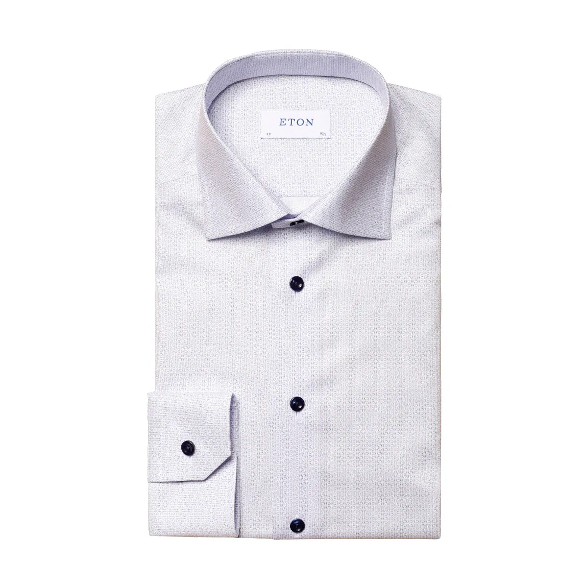 Eton - Contemporary Fit Patterned Shirt in Lilac