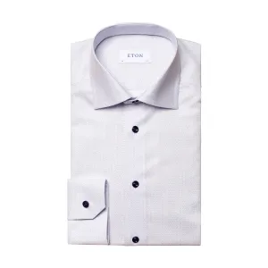 Eton - Contemporary Fit Patterned Shirt in Lilac