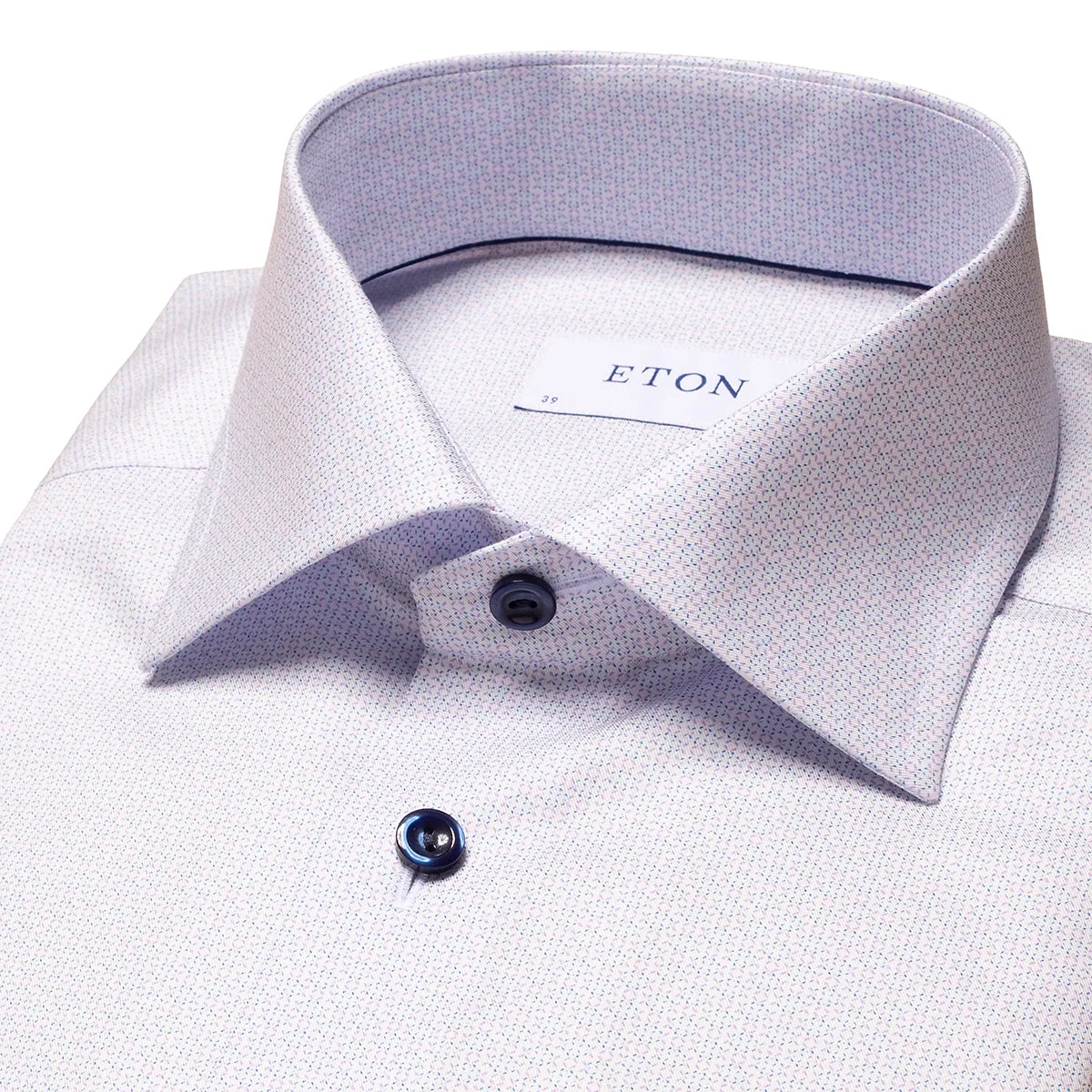 Eton - Contemporary Fit Patterned Shirt in Lilac