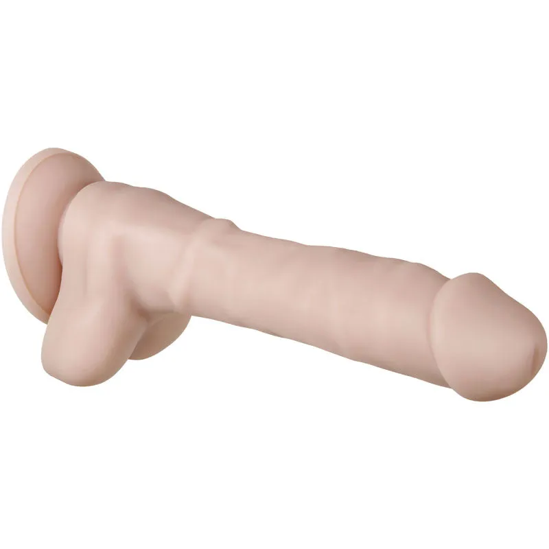 Evolved Real Supple Poseable 8.25 Inch Flesh Dong