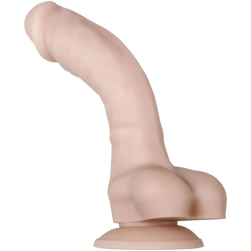Evolved Real Supple Poseable 8.25 Inch Flesh Dong