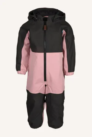 EXPLORER SHELL BABY OVERALL - ROSE