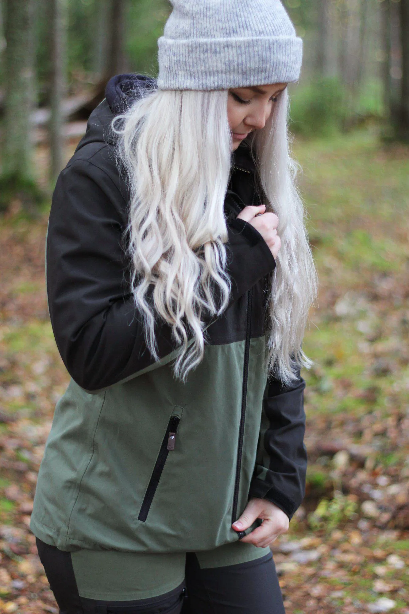 EXPLORER SHELL JACKET, WOMEN - GREEN