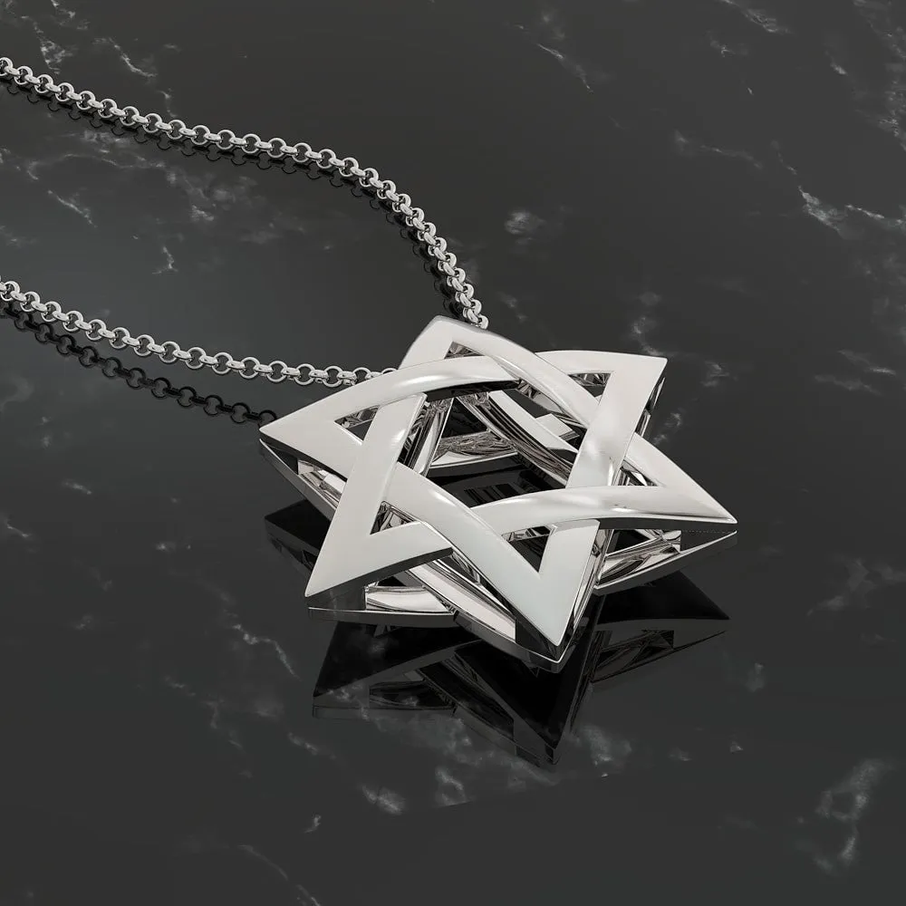 Exquisite 3D Star of David