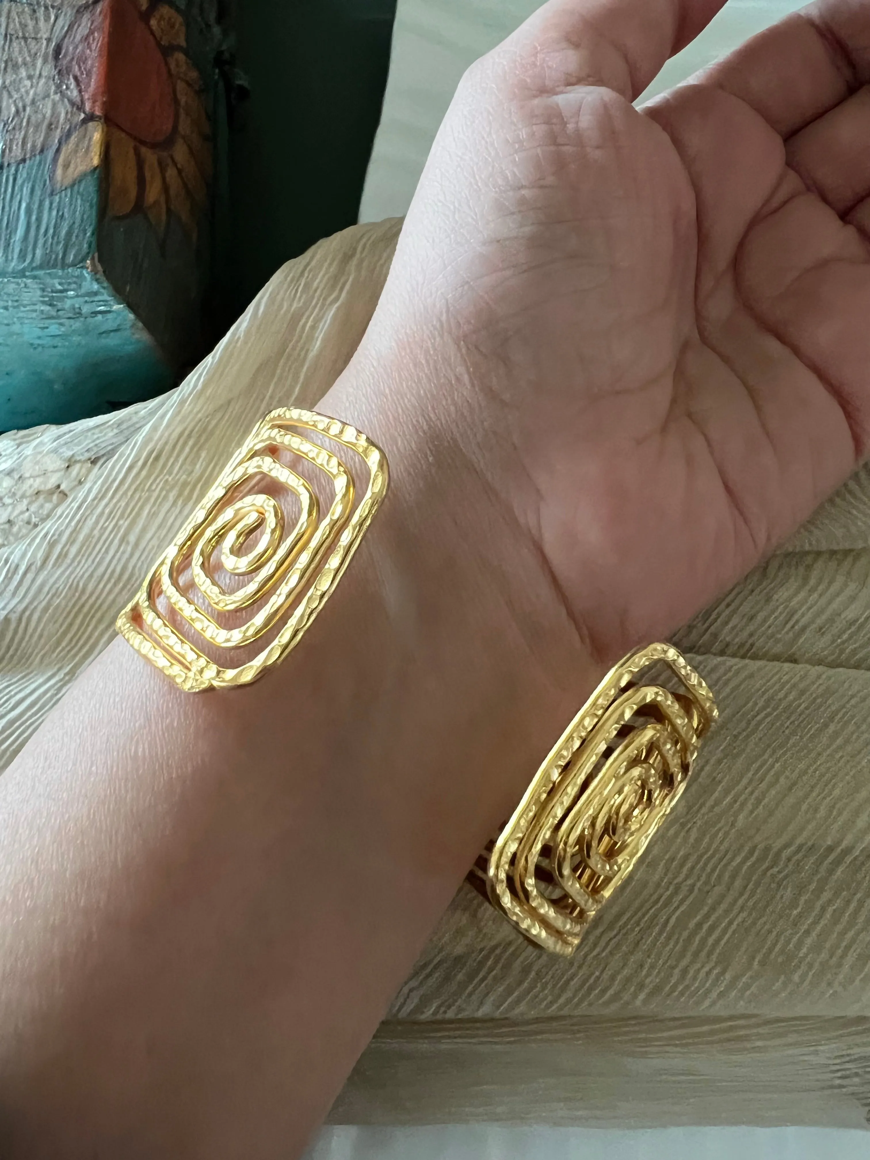 Exquisite Brass Open Cuff - Unparalleled Quality and Style