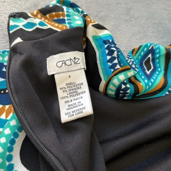 Exquisite Cache dress, fully lined with ruched neckline, grandmacore