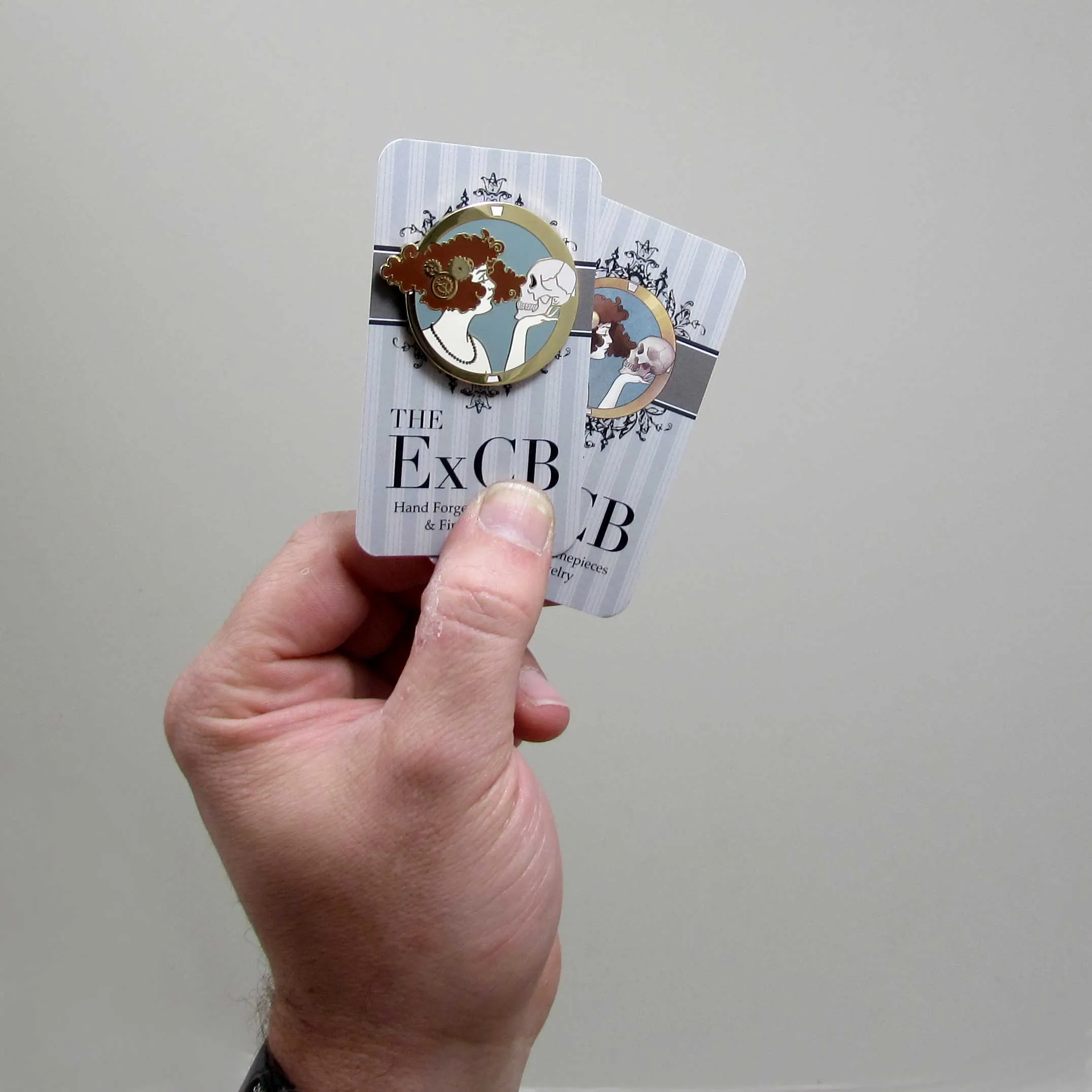Exquisite Corpse Enamel Pin