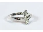 Exquisite Crucifix Ring - Sterling Silver Ring - Religious Jewelry - Catholic Gifts