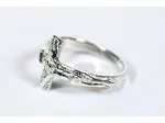 Exquisite Crucifix Ring - Sterling Silver Ring - Religious Jewelry - Catholic Gifts
