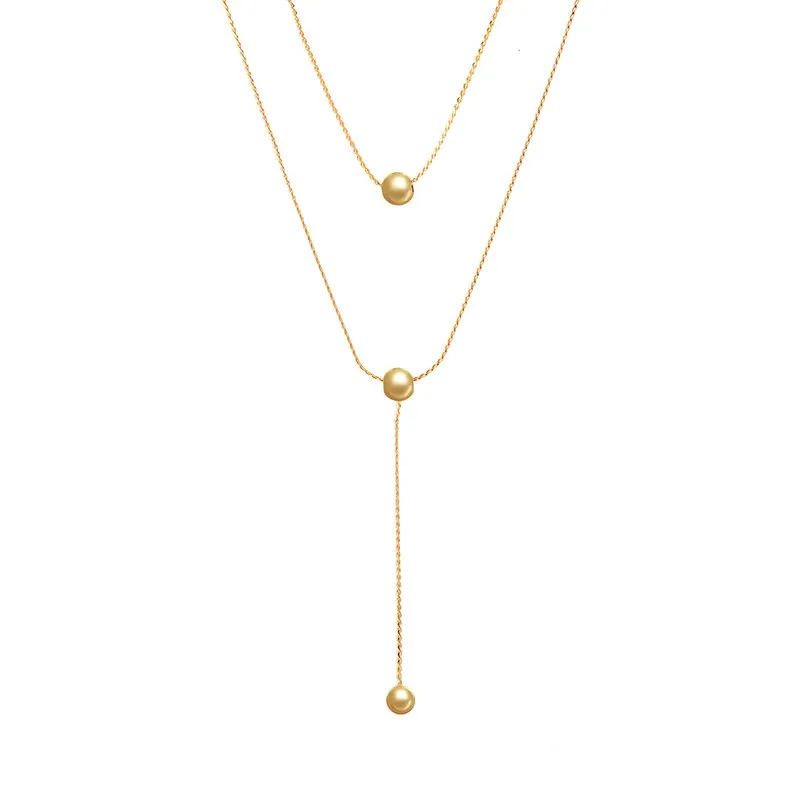 Exquisite Double Layer Chain necklace