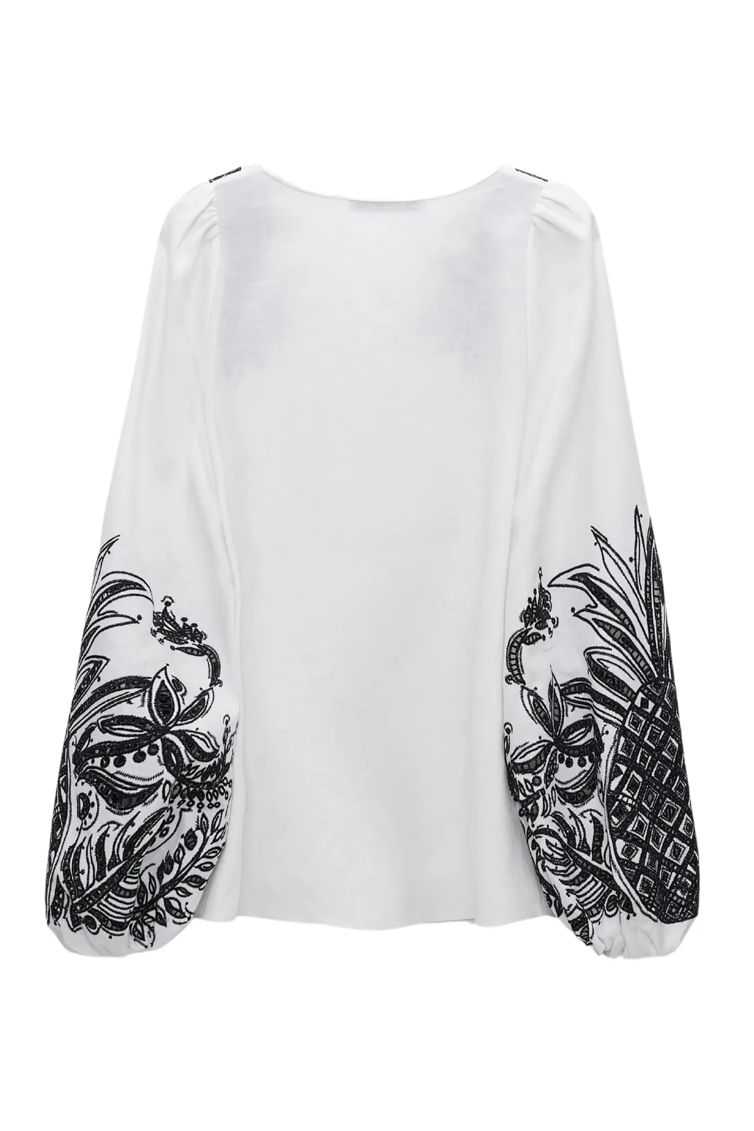 Exquisite Luxury Blouse Camellia White