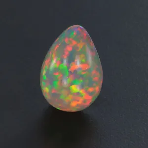 Exquisite Pear Shape Cabochon Welo Opal Gemstone 8.11 Carats