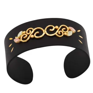 Exquisite Powder Coat - Black Hills Gold Bracelet