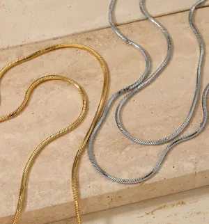 Exquisite Stainless Steel Super Long Chain Necklace