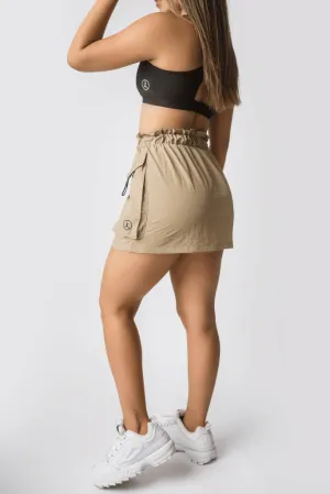 Falda cargo adventure beige