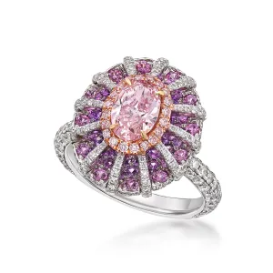 Fancy Pink Diamond Ring