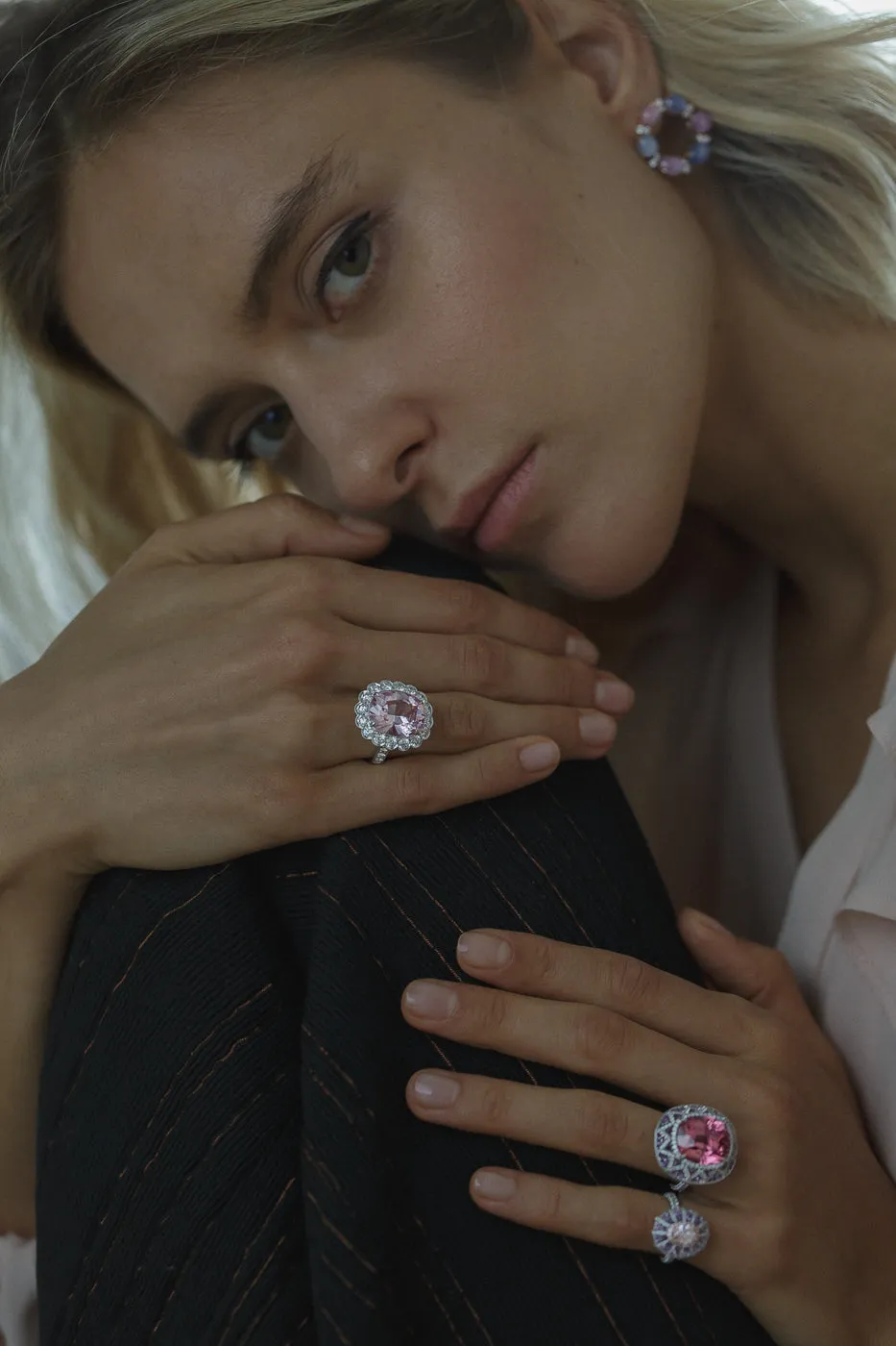 Fancy Pink Diamond Ring