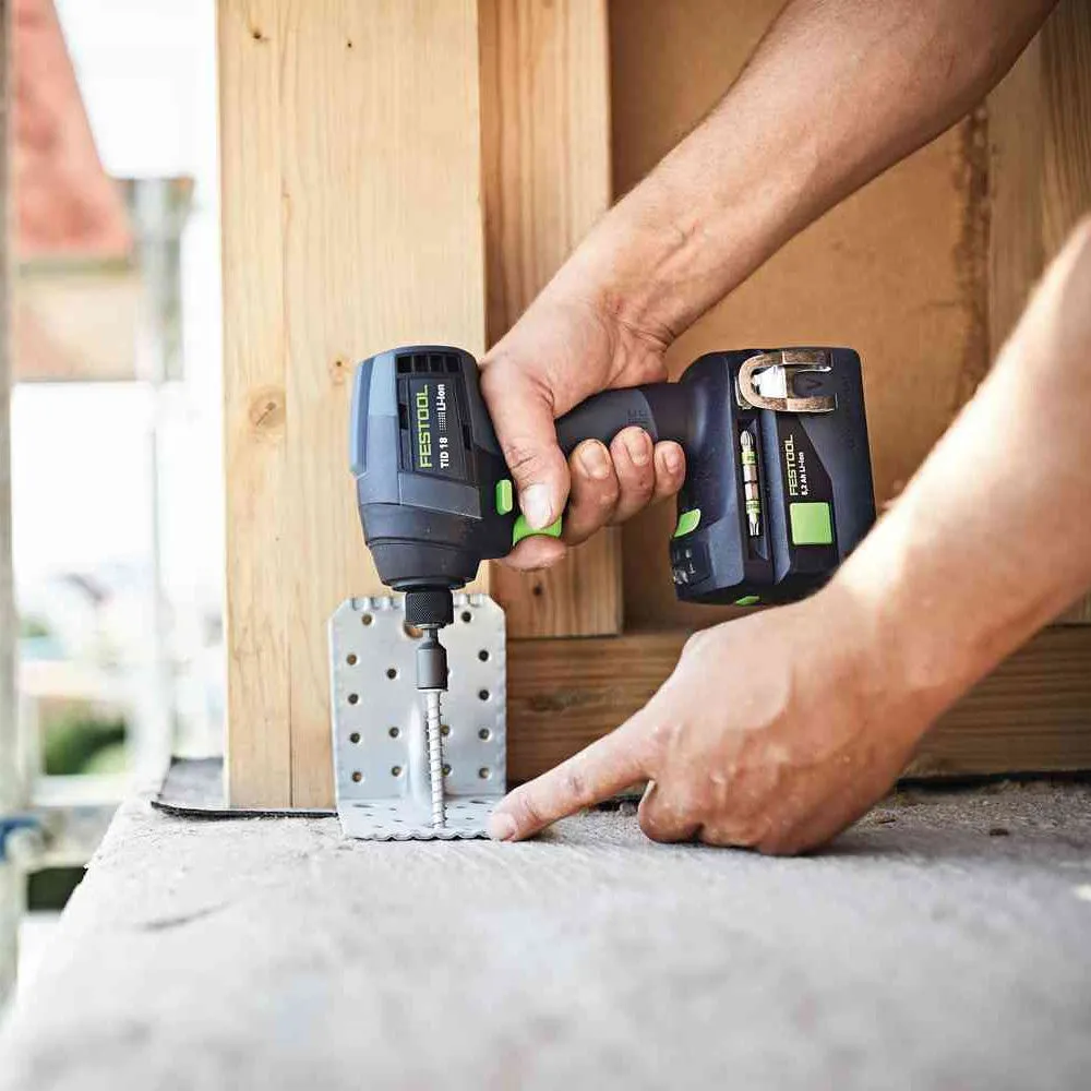 Festool TID 18 Impact Driver   T 18 3 Drill HPC 4,0I-Set