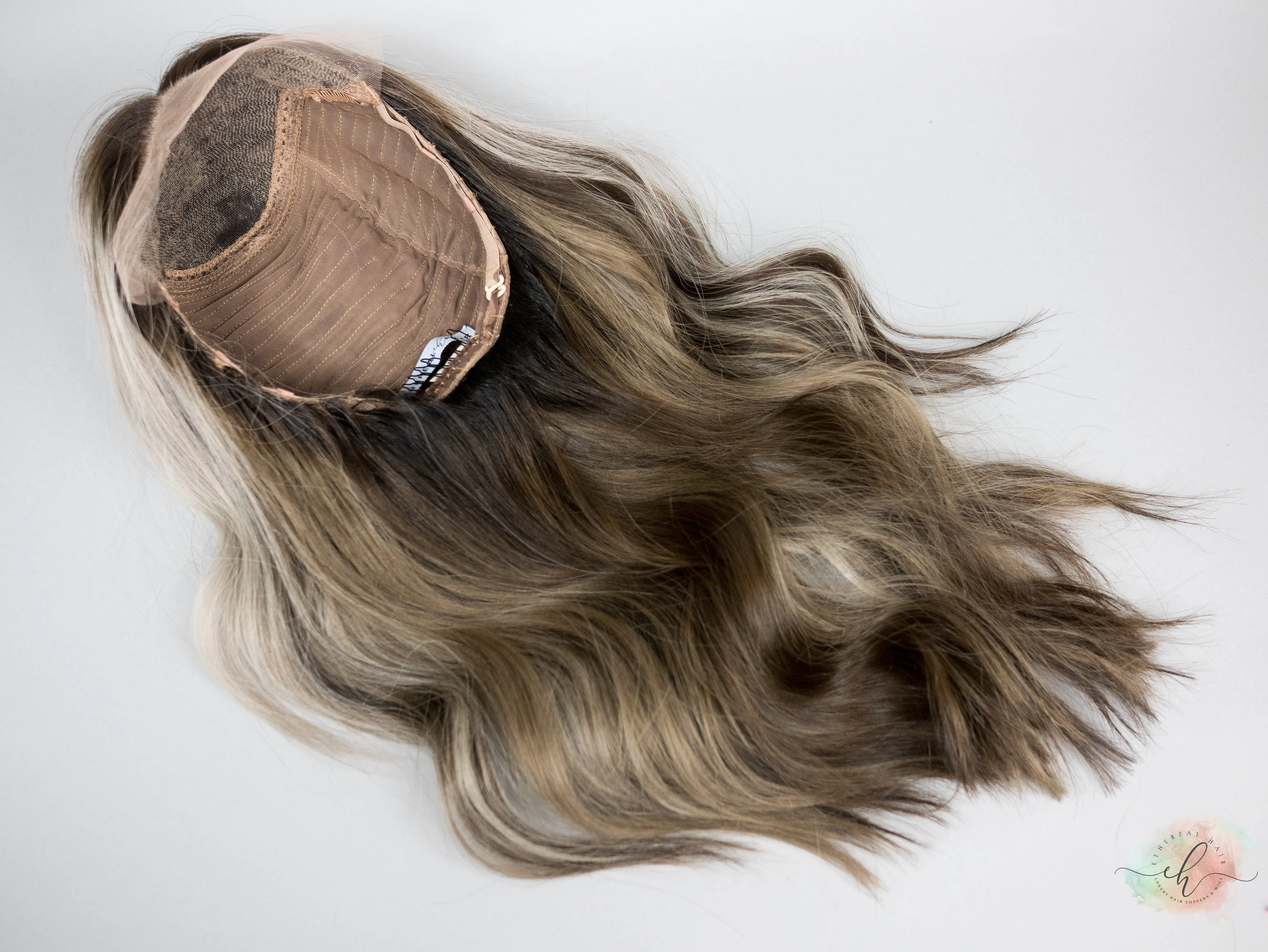 “FOXY" Exquisite Wig: Lace Top, Sz. M, 22"