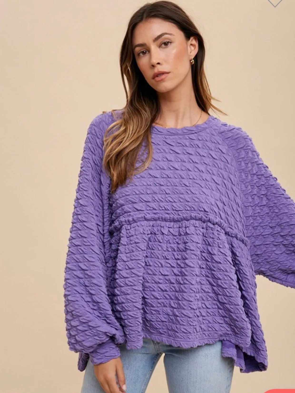 Full of Surprises Top: Violet