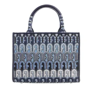 Furla Opportunity Mini Tote Toni Blue Denim One Size