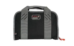 G-OUTDRS GPS DOUBLE COMPACT PISTOL CASE BLK