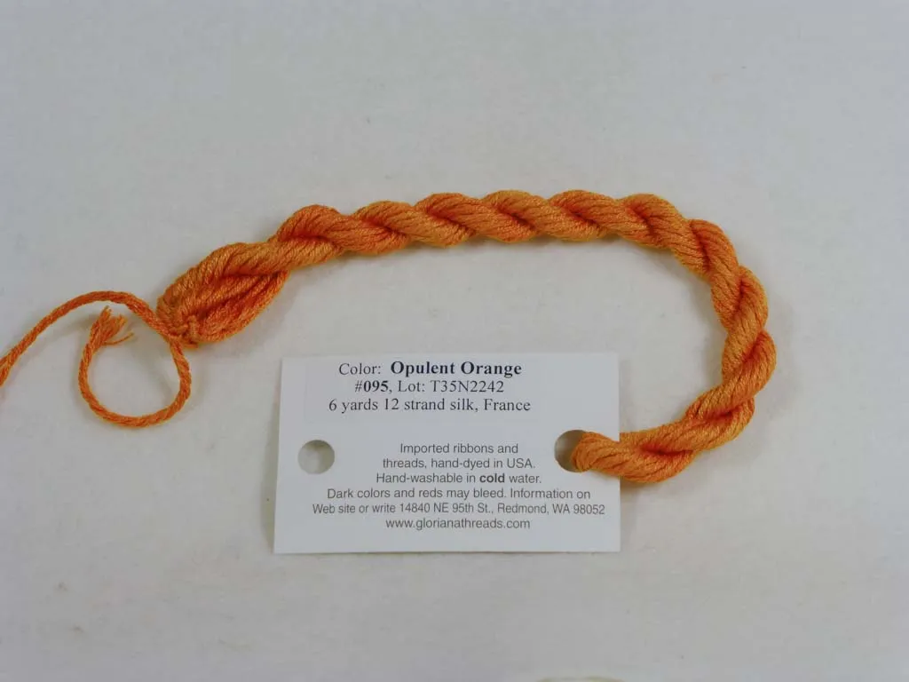 Gloriana Silk Floss 095 Opulent Orange
