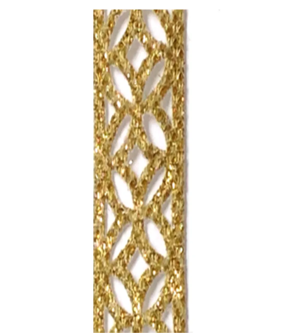 Gold Cut Out Ribbon
