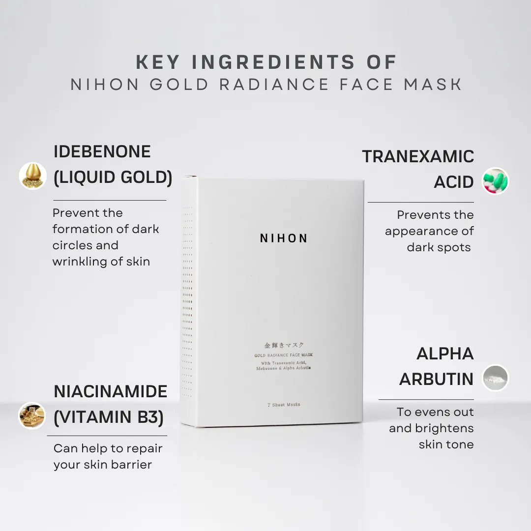 Gold Radiance Face Mask 3-pc B1F1 (6pc)