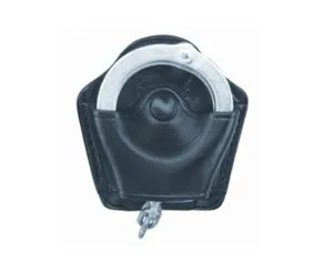 HANDCUFF CASE, BLACK, HOLDS MOST CHAIN CUFFS