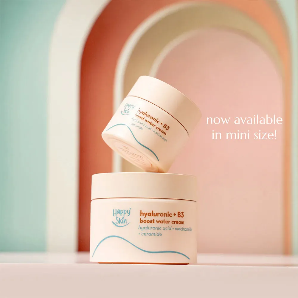 Happy Skin Mini Hyaluronic   B3 Boost Water Cream 10g