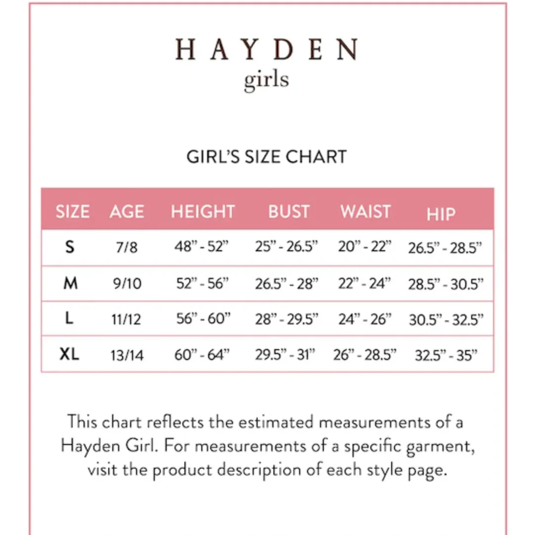 Hayden Girls Lace Trimmed Buttoned Textured Top