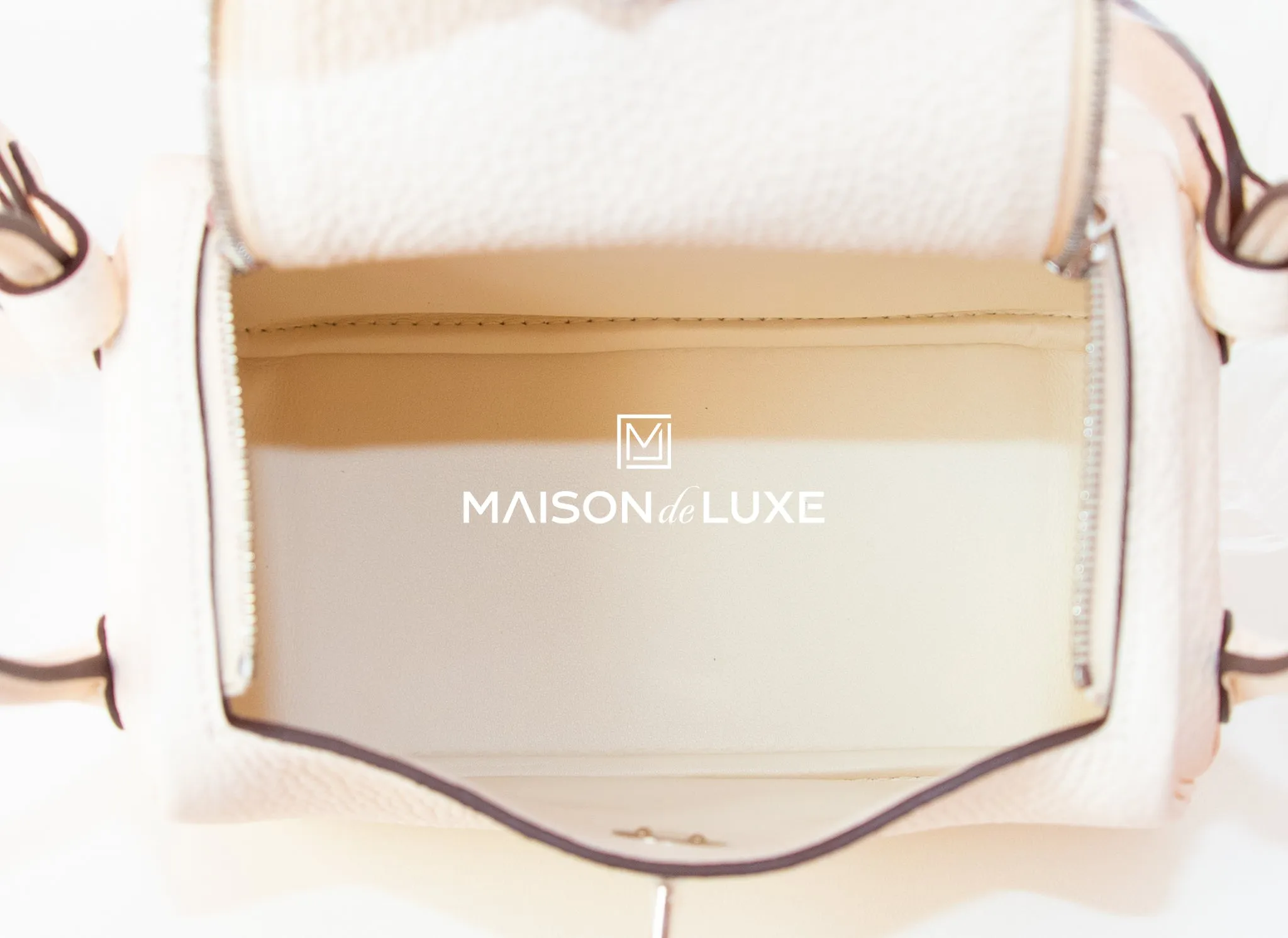 Hermes Mini Lindy 20 Nata Clemence Palladium Hardware