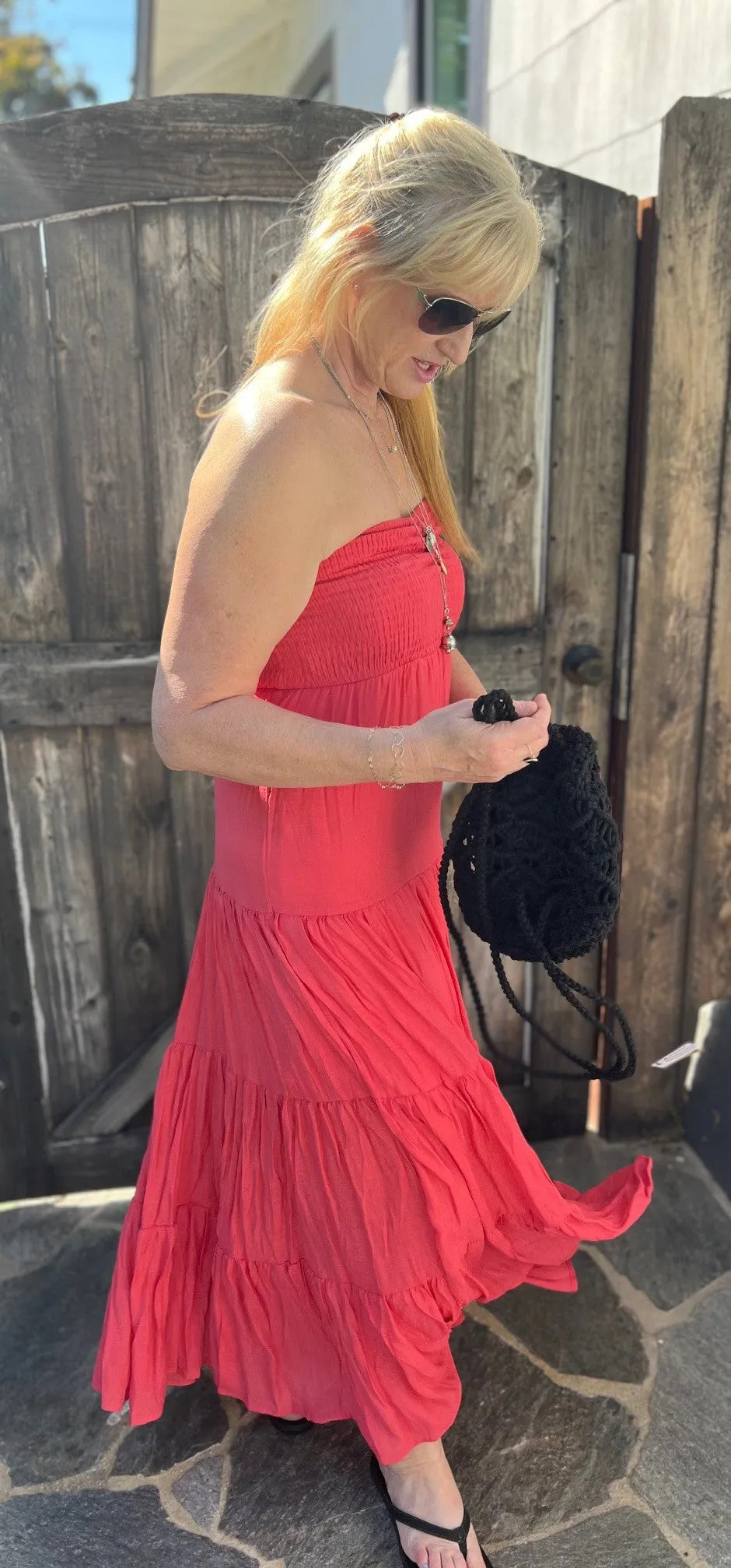 Hermosa Macrame Tote Bag in Black or Natural