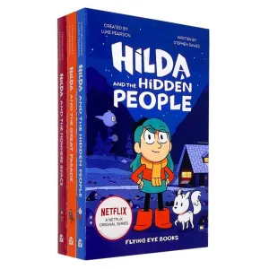Hilda Netflix Original Series 3 Books Set Collection By Stephen Davies & Luke Pearson