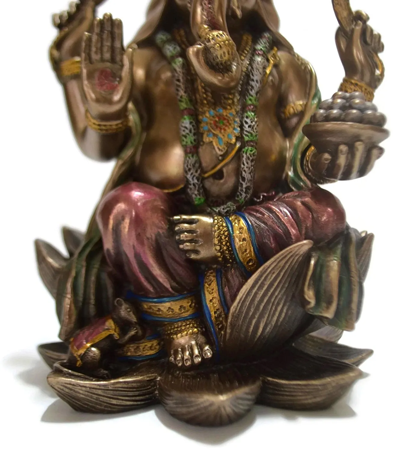 Hindu God of Success - Exquisite Bronze Finish Statue